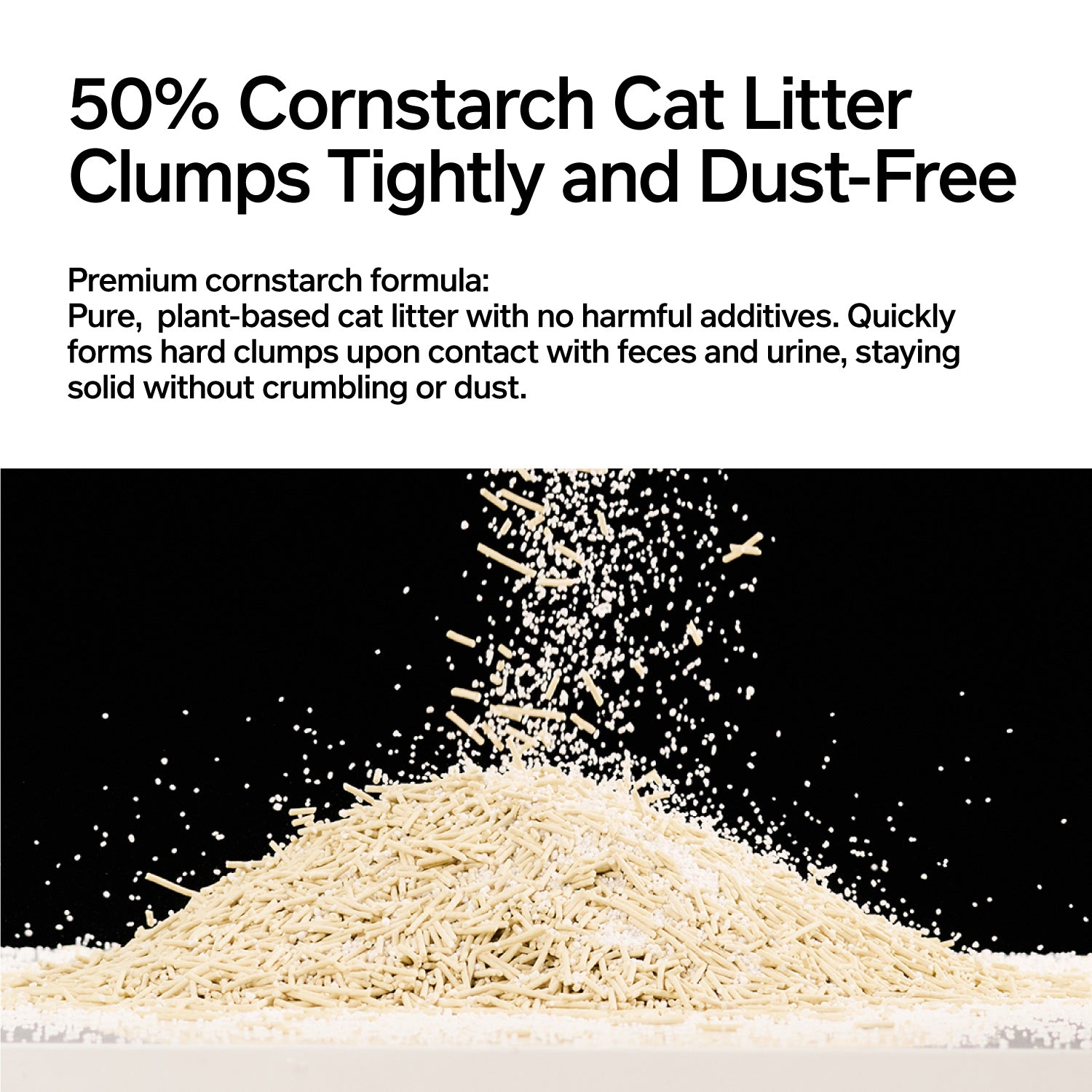 Cornstarch & Tofu Blend Cat Litter