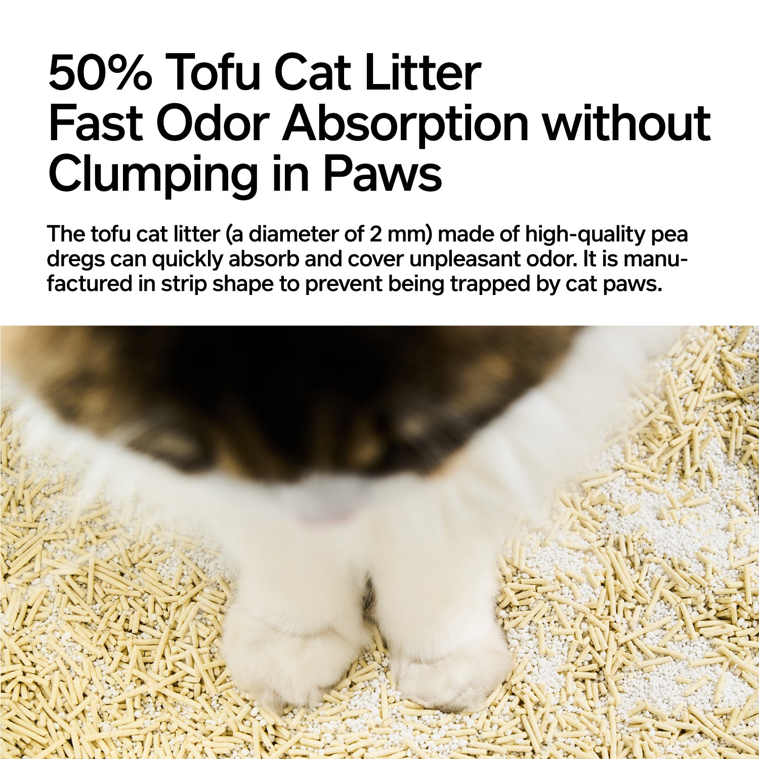 Cornstarch & Tofu Blend Cat Litter