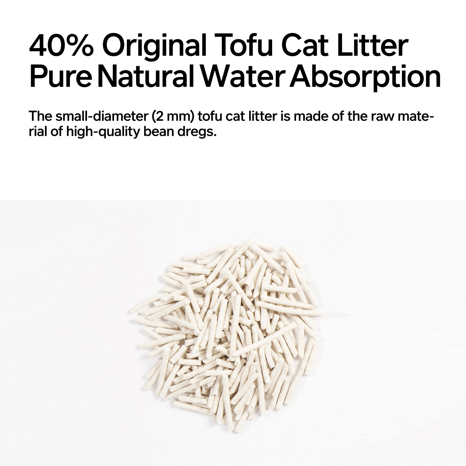 3-in-1 Blend Cat Litter (Tofu, Spherical Bentonite Clay,  Activated Carbon Infused Tofu)