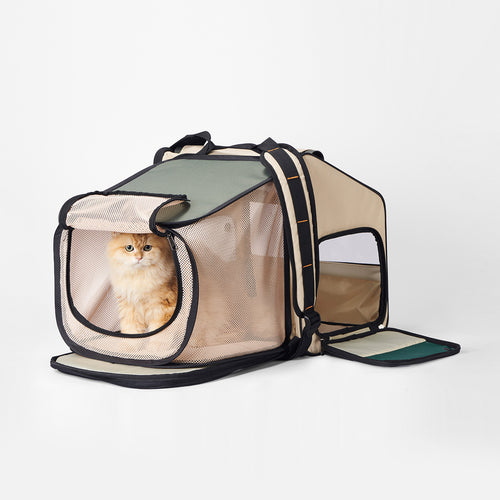 pidan Expandable Travel Habitat Backpack Cat Carrier, Large