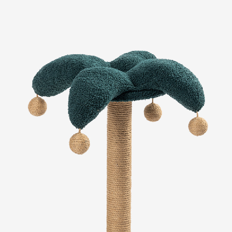 coco palm cat scratching post Pidan Cat Island House, Large